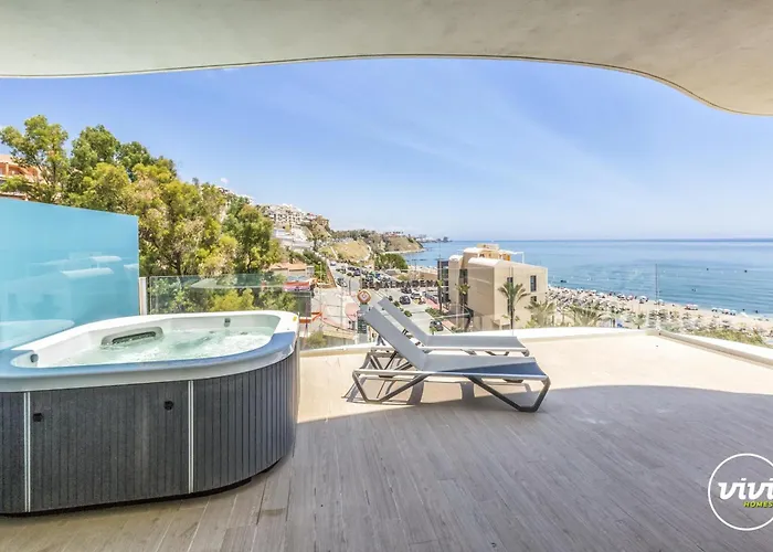 Lägenhet Vivi Homes - Azul Pool, Terrace & Sea View Fuengirola